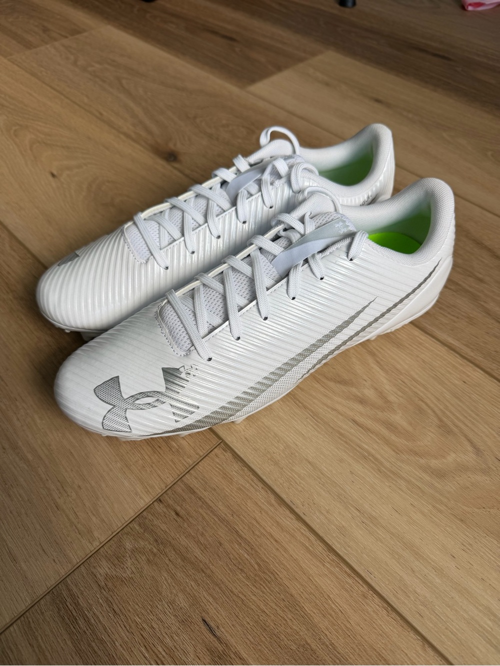 Under Armour Blur Select Men’s White/Cleat Shoes Size: 10.5